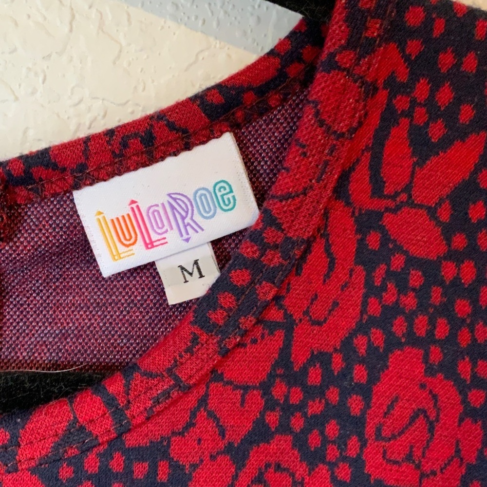 LulaRoe Floral Roses Dress - Picture 5 of 6